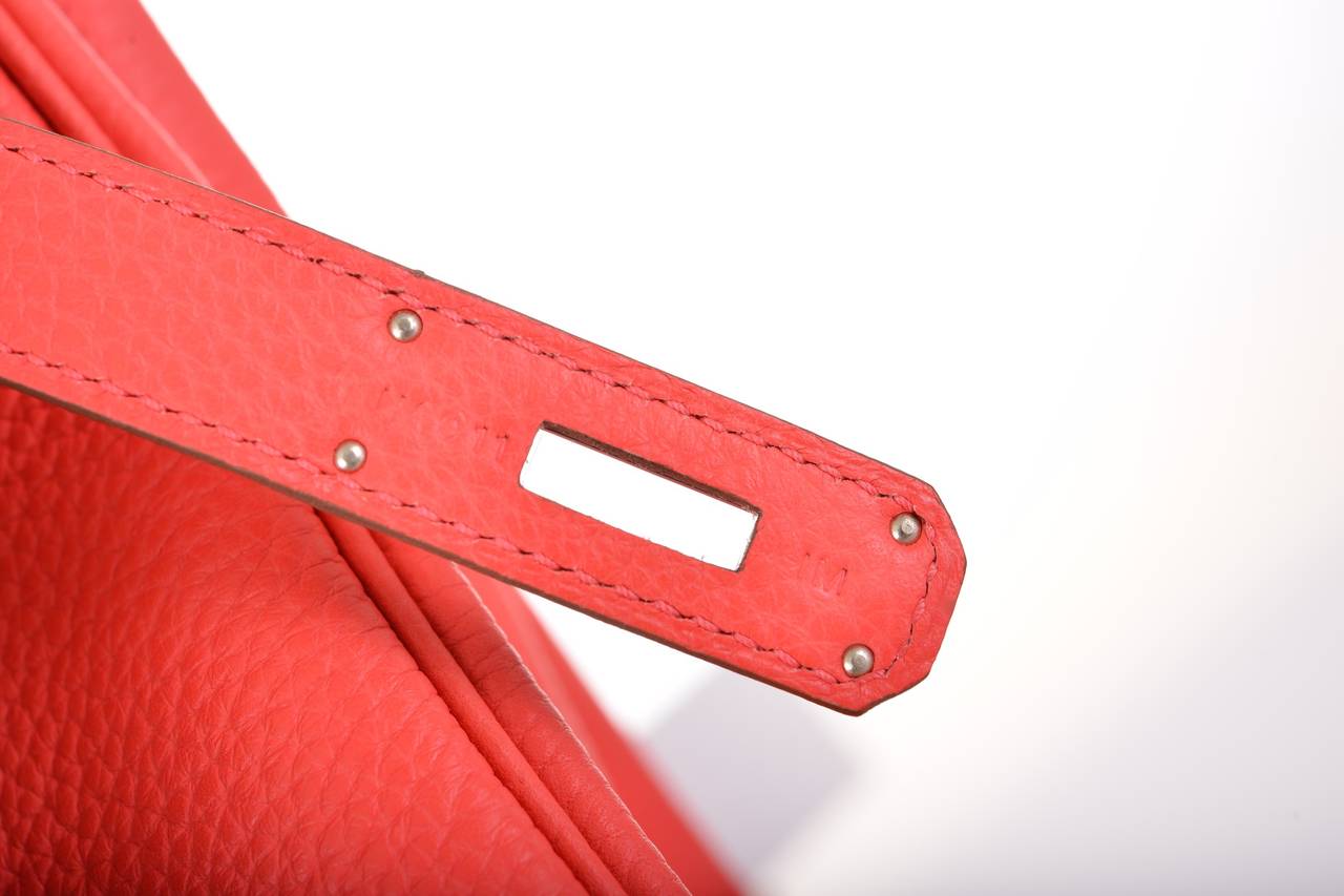 HERMES BIRKIN BAG 35CM ROSE JAIPUR PALLADIUM HARDWARE JaneFinds at ...  