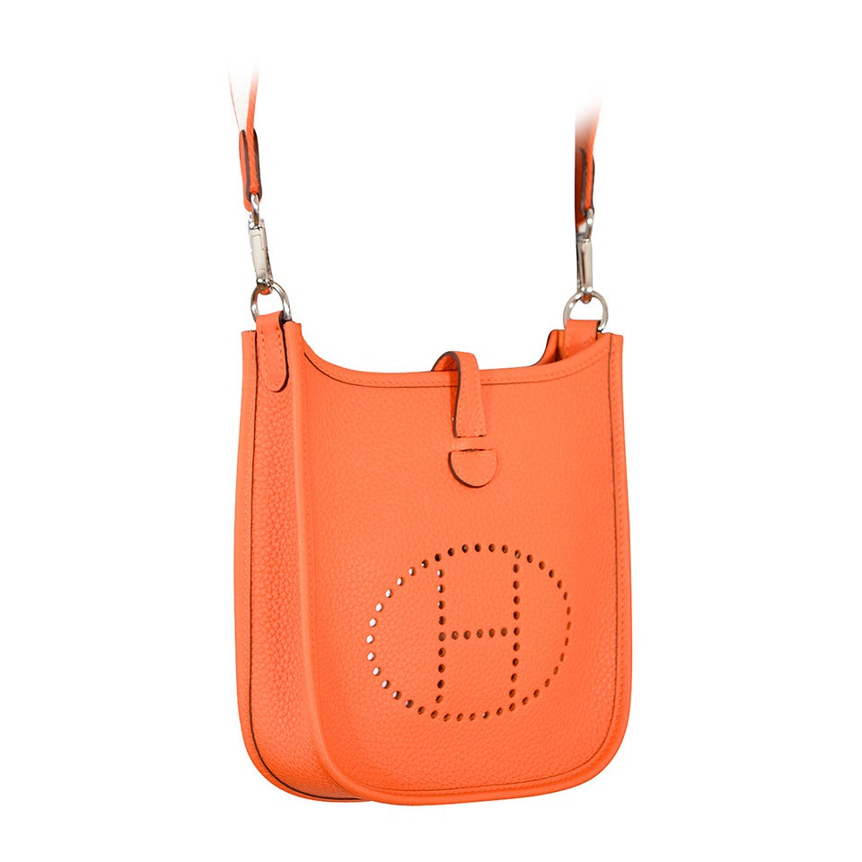 Hermès Evelyne Mini Bag TPM Classic Orange – ZAK BAGS ©️