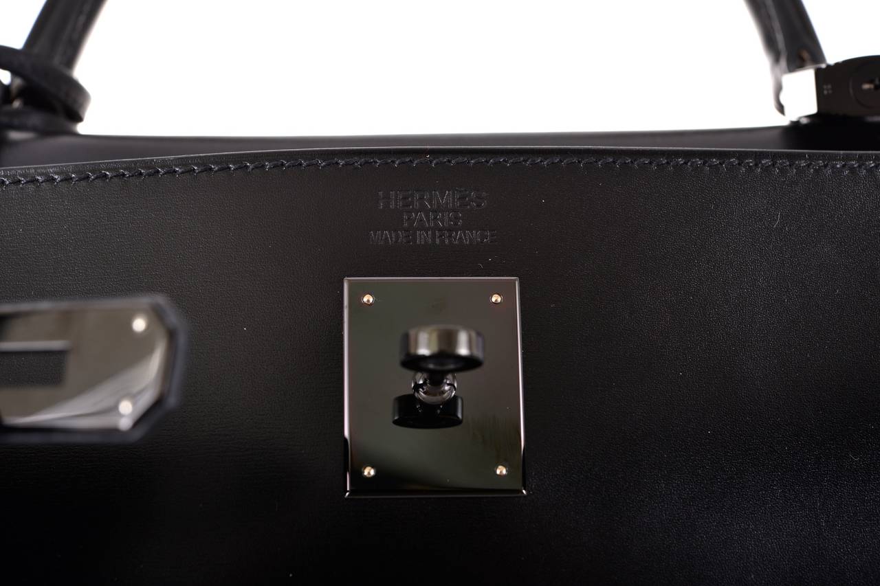 HERMES KELLY 35CM LIMITED PRODUCTION SO BLACK BOX KELLY JaneFinds 2
