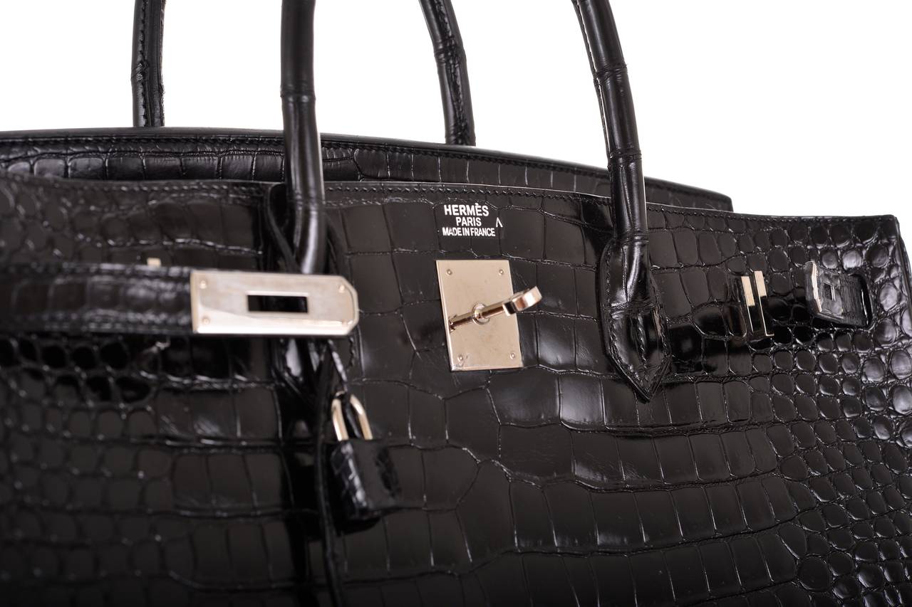 Hermès Alligator Birkin Bag Fuchsia 40cm