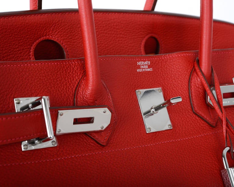 HERMES BIRKIN BAG JPG SHOULDER BIRKIN VERMILLION 42cm PALL ...  