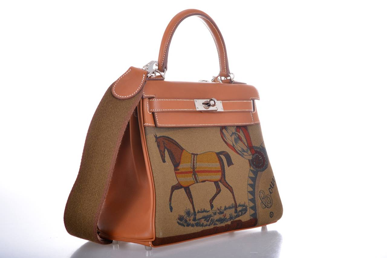 hermes bag with horse print price
