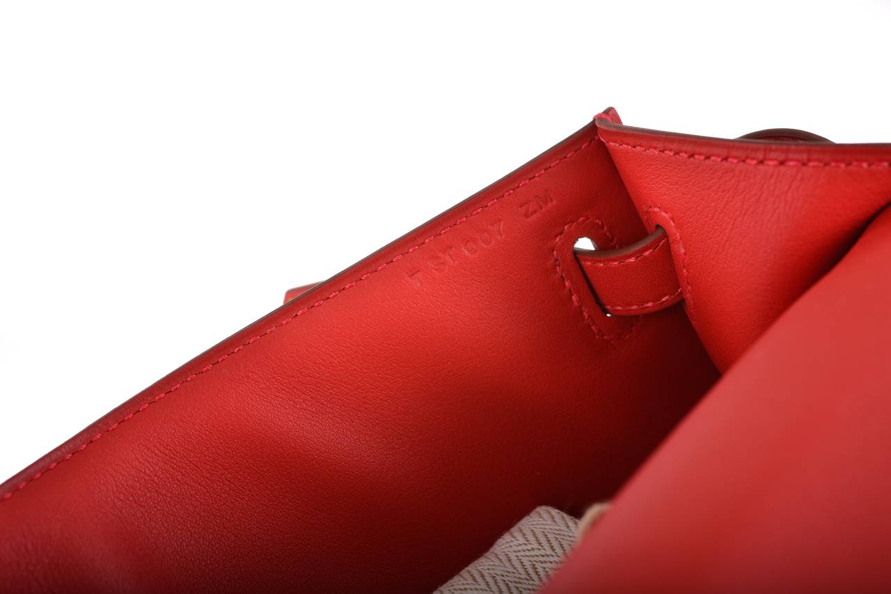 HERMES KELLY POCHETTE JPG CLUTCH VERMILLION GHW JaneFinds at 1stdibs HERMES KELLY POCHETTE JPG CLUTCH VERMILLION GHW JaneFinds at 1stdibs