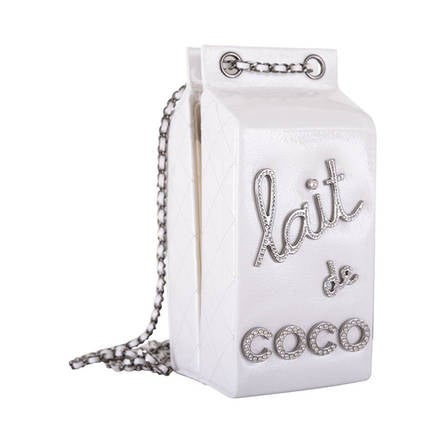 Chanel Coco De Lait Milk Carton Bag 2015 HB2120 Second Hand