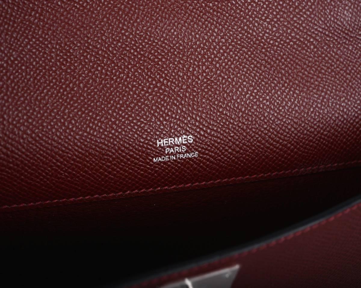 hermes rouge h shiny porosus crocodile kelly cut hermes rouge h shiny porosus crocodile kelly cut