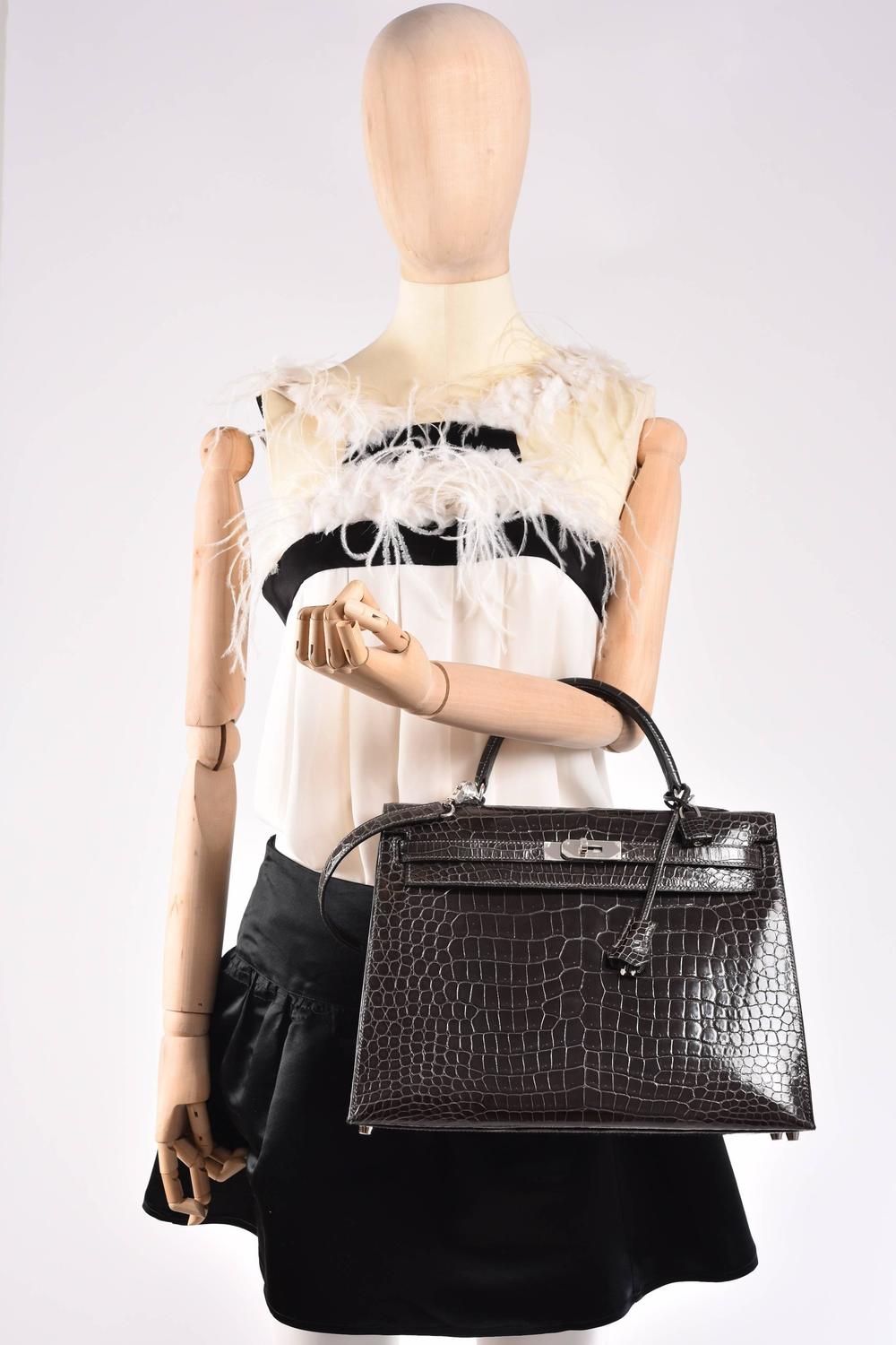Hermes Gris Tourterelle Togo Birkin  
