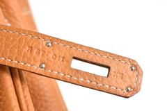 Hermes 35cm Birkin Sable with Heat stamp palladium hardware JaneFinds