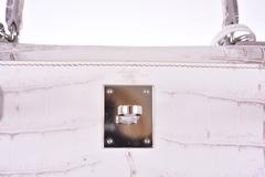 Hermes Kelly 28cm Himalayan Palladium Hardware JaneFinds