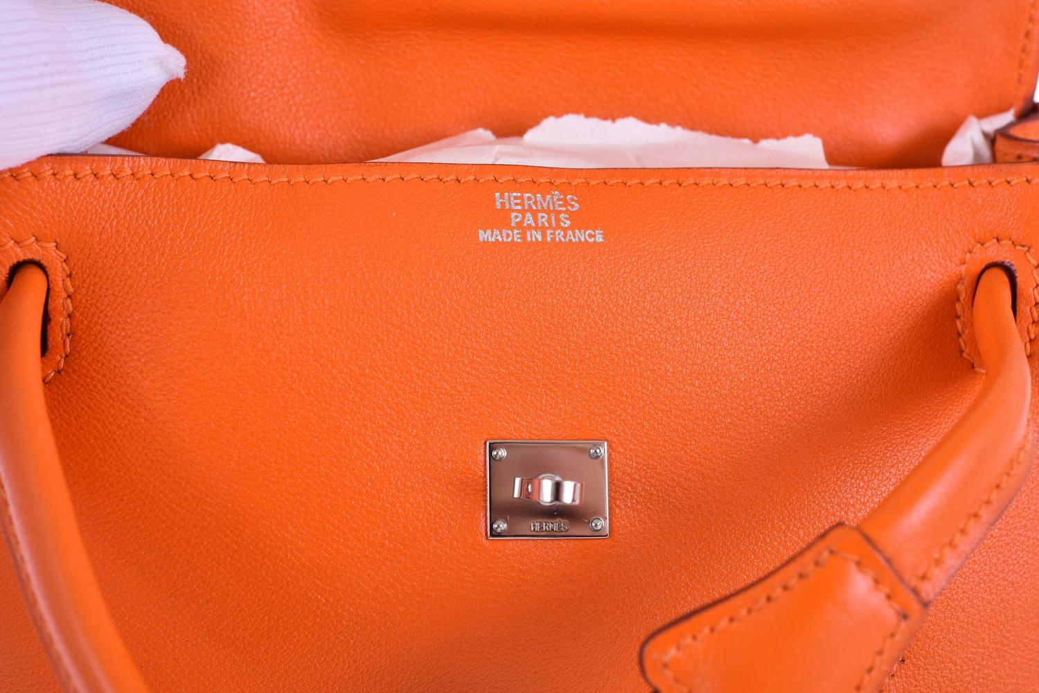 Hermes Kelly Doll Bag Orange Idole (Kelly Doll) Gulliver Orange ...  