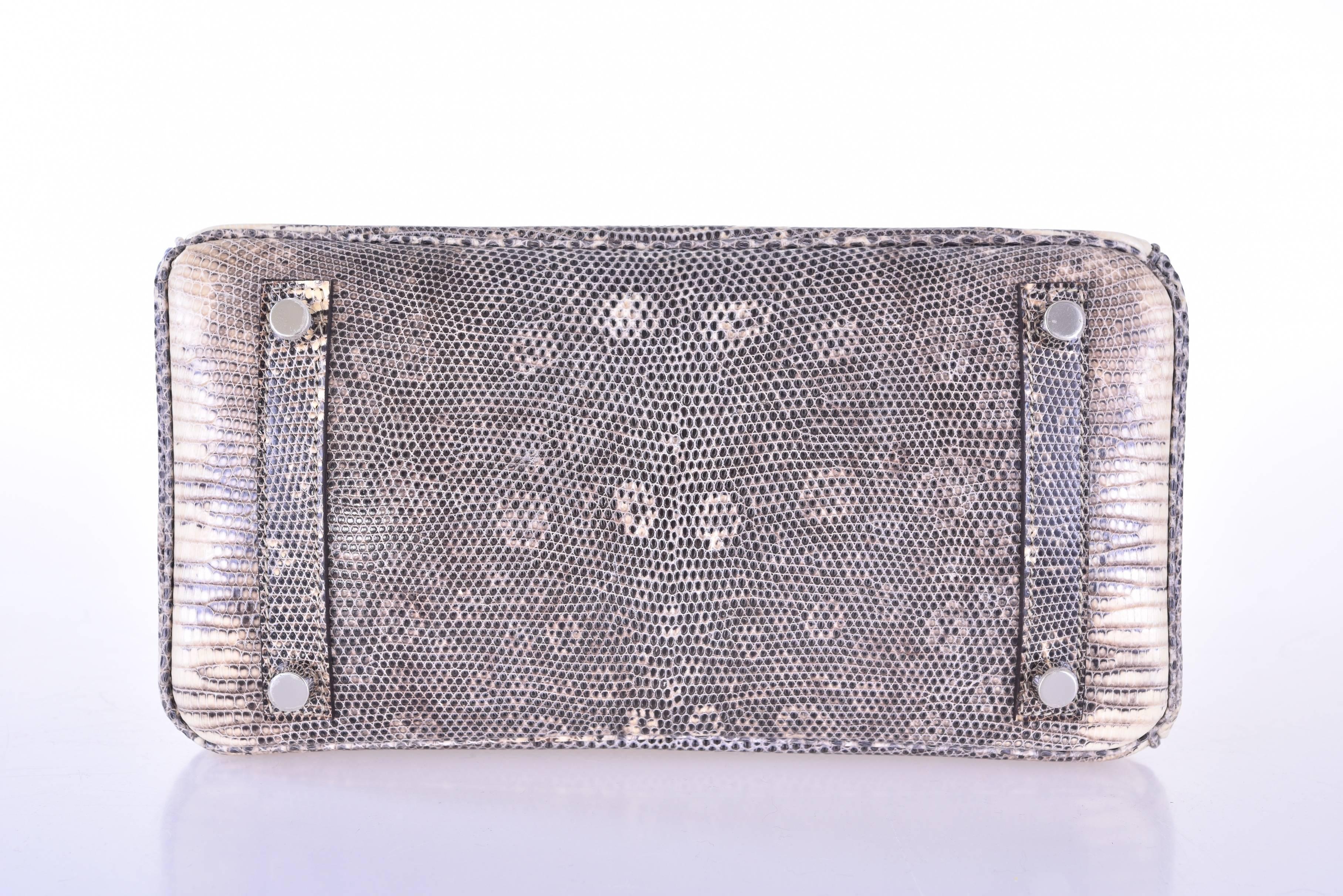 Hermes 25cm Birkin Ombre Lizard In New Condition In NYC Tri-State/Miami, NY