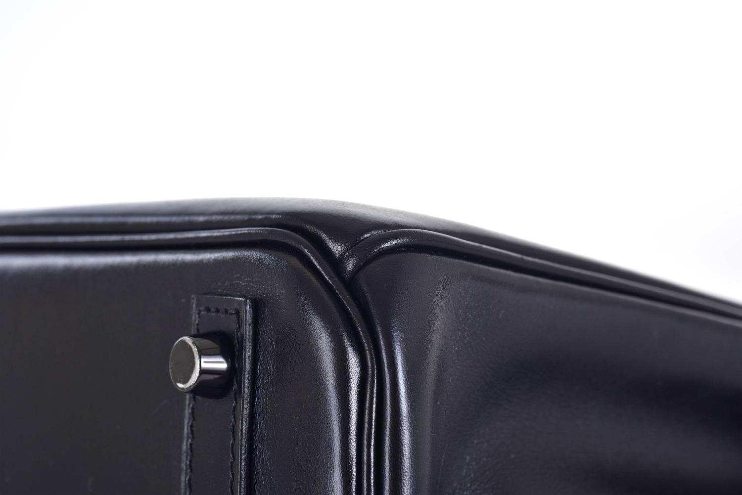 Hermes So-black Birkin bag 30cm Black Box Black Hardware JaneFinds ...