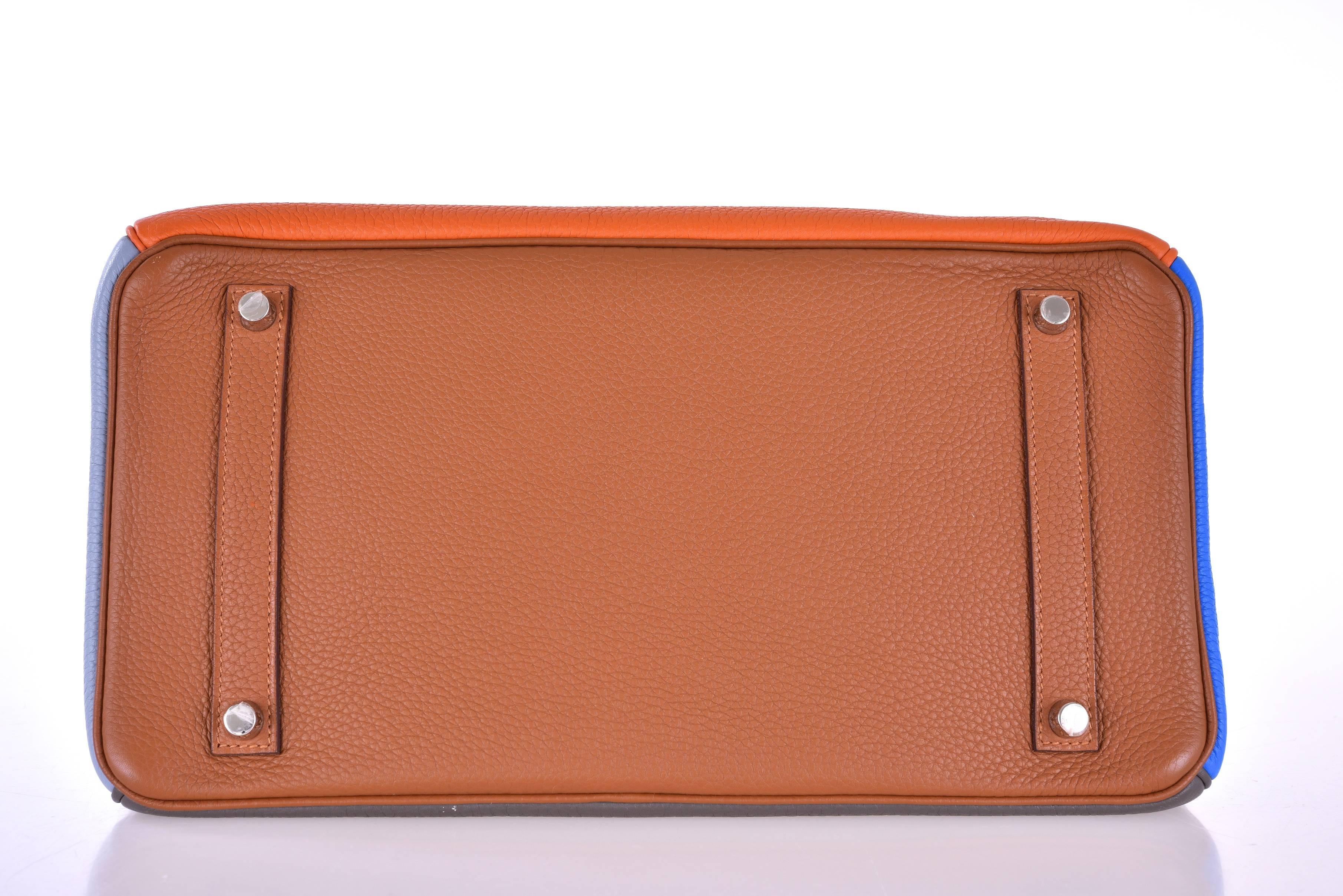 Hermes Birkin 35CM Arlequin Birkin 6 Color Bag JaneFinds 4