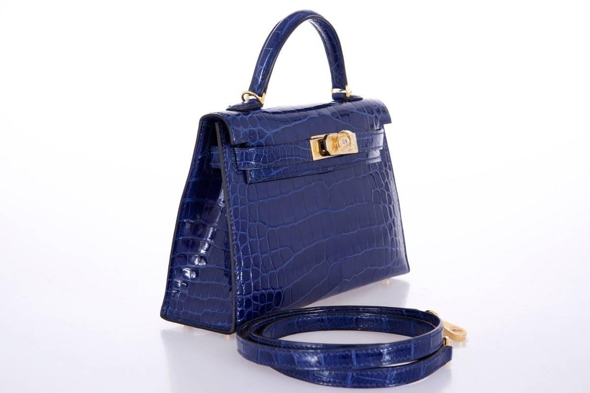 hermes kelly blue sapphire