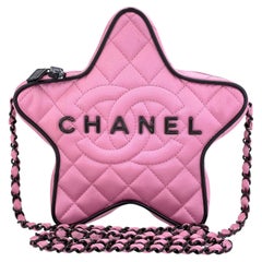 Chanel 24C Pink Walk of Fame Paris-Los Angeles Tasche Schwarz HW 68796