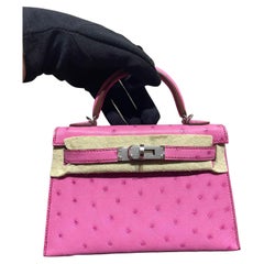 pink mini kelly bag