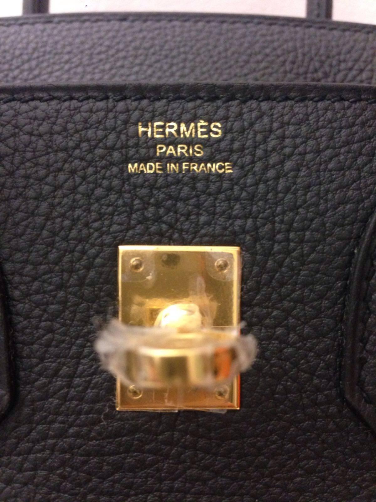 Hermes Birkin 25 Plomb Togo GHW 3