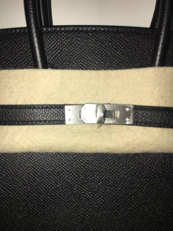 Hermès Metallic Silver Birkin 25 - Silver Handle Bags, Handbags - HER128740