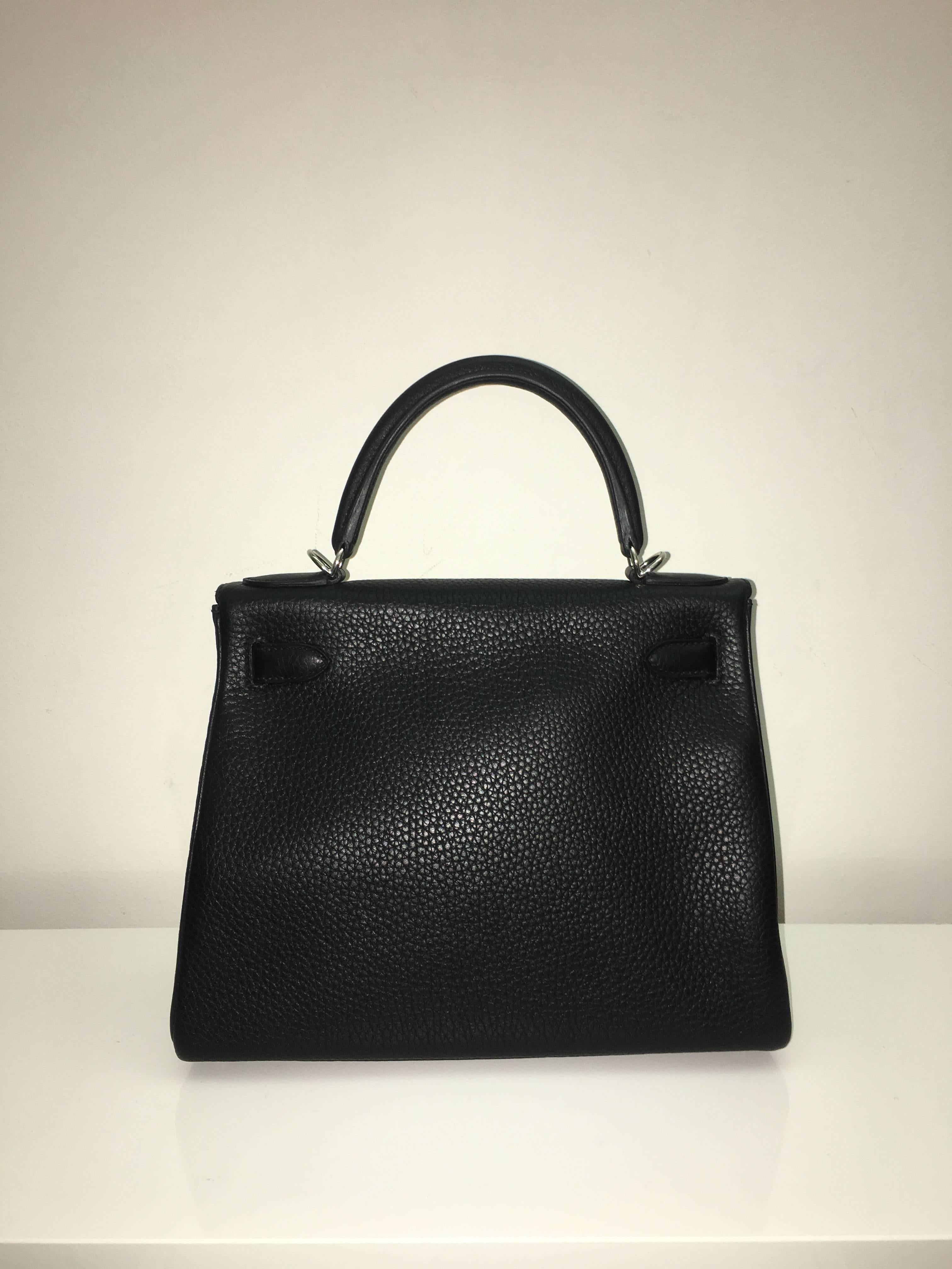 hermes kelly 28 noir