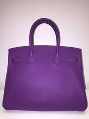Brand New Hermes Birkin 30 Togo Anemone GHW