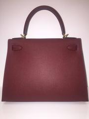 Brand New Hermes Kelly 25 Epsom Rouge H GHW