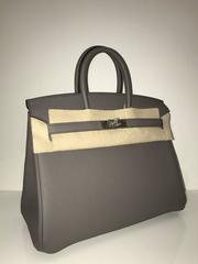 New Birkin 25 Etain Togo PHW