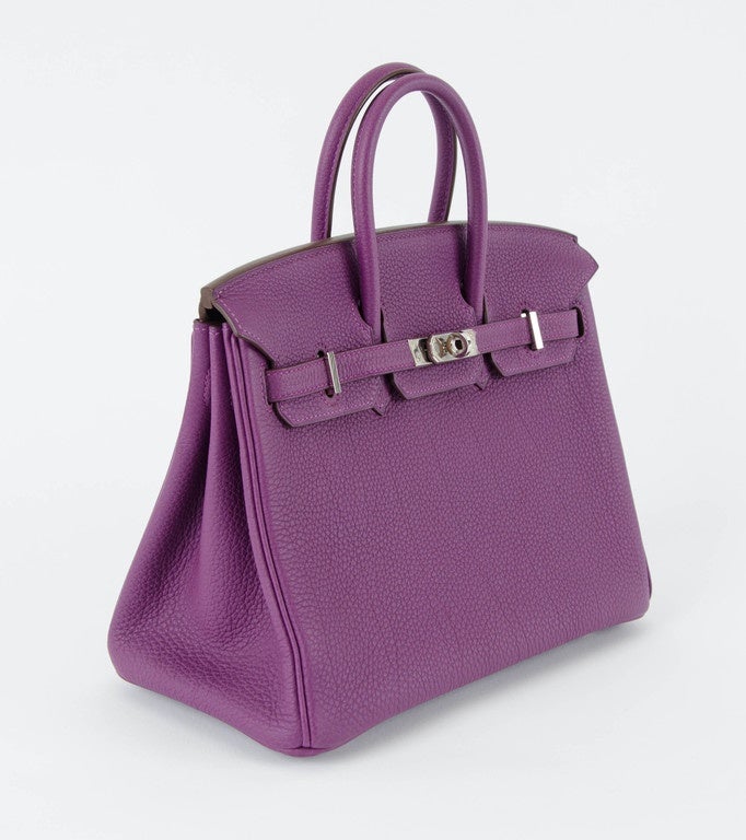 Rare HERMES Birkin 25 Togo Anemone Palladium Hardware 
Store Fresh, comes with receipt and full set (box,...) 
HYDEPARKFASHION specialises in sourcing and delivering authentic luxury handbags, mainly Hermes to client around the world