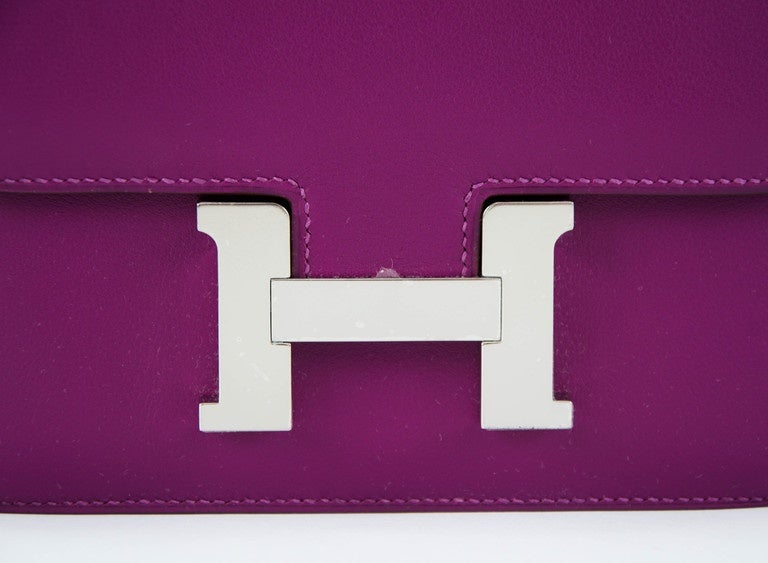 Rare HERMES Constance Swift Anemone PHW T stamp 2015
Store Fresh, comes with receipt and full set (box,...) 
HYDEPARKFASHION specialises in sourcing and delivering authentic luxury handbags, mainly Hermes to client around the world