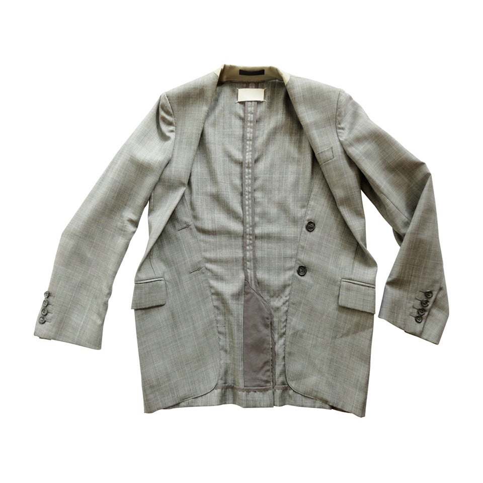 MARTIN MARGIELA Inverted Prince of Wales jacket