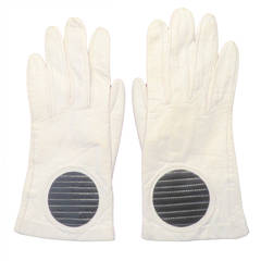 Vintage 1960's PIERRE CARDIN Mod 'Circle' gloves