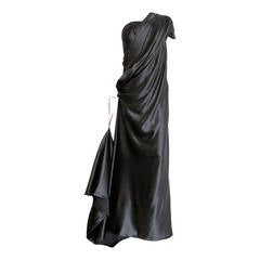 MARC JACOBS Silk charmeuse evening gown dress
