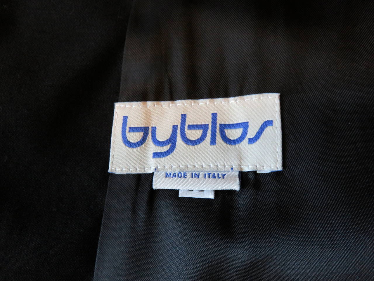 1980's BYBLOS Men's 'Watch dealer' vest waistcoat 6