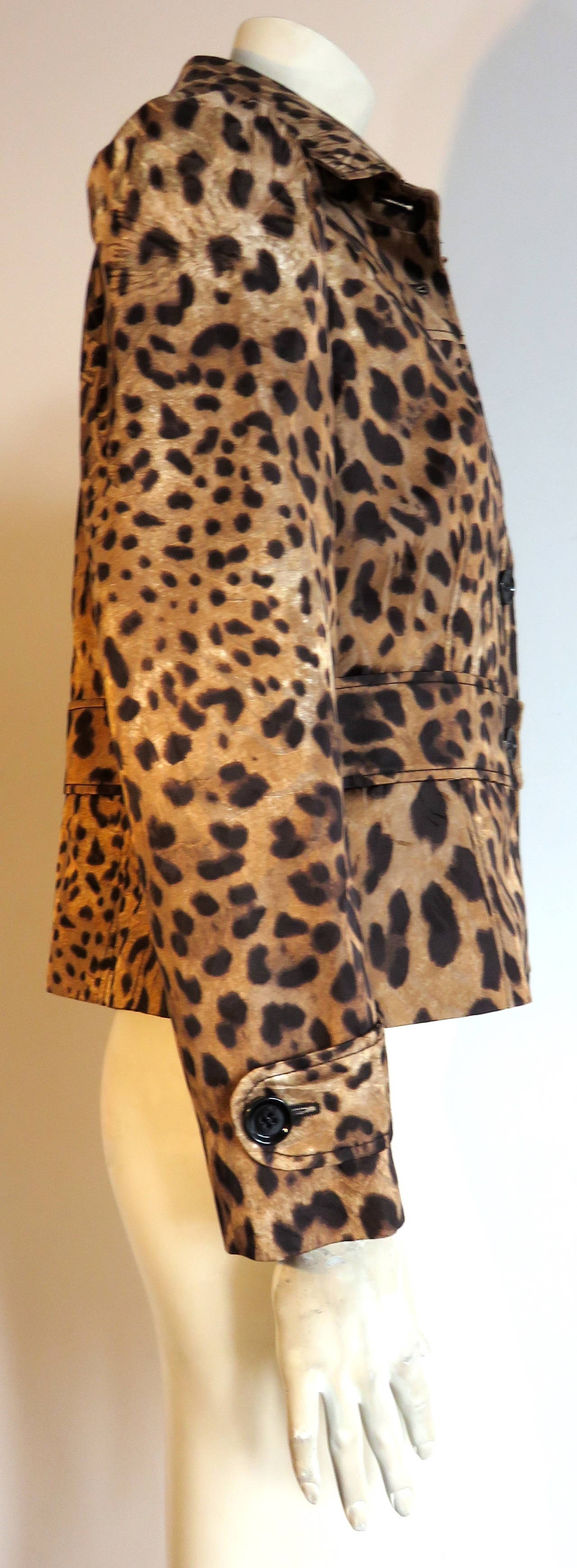 Women's DOLCE & GABBANA Leopard printed jacquard jacket