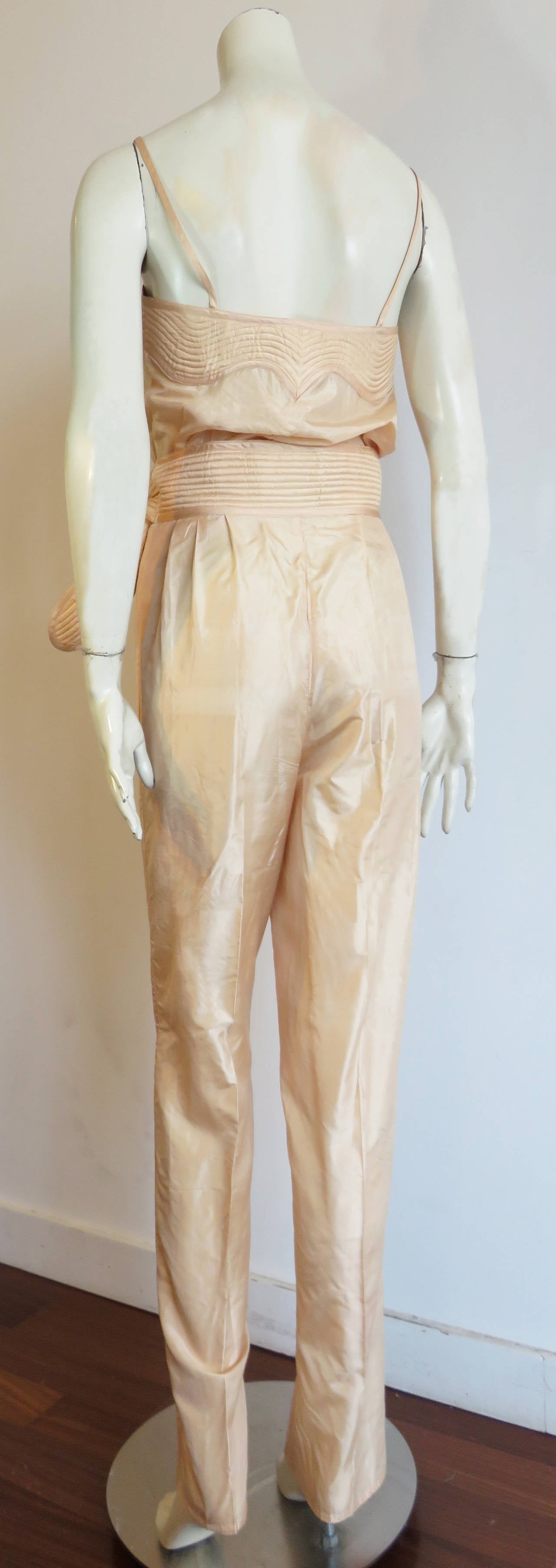 1970's BILL TICE 3pc. Silk ensemble For Sale 2