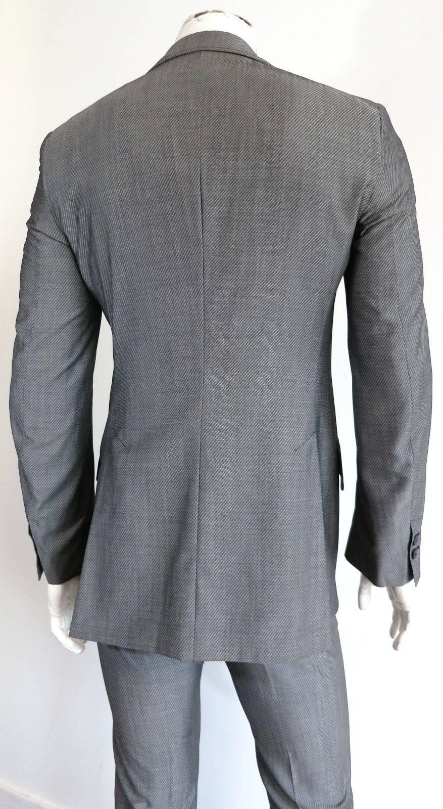 VIVIENNE WESTWOOD MAN LONDON Wool mohair twill weave suit 3