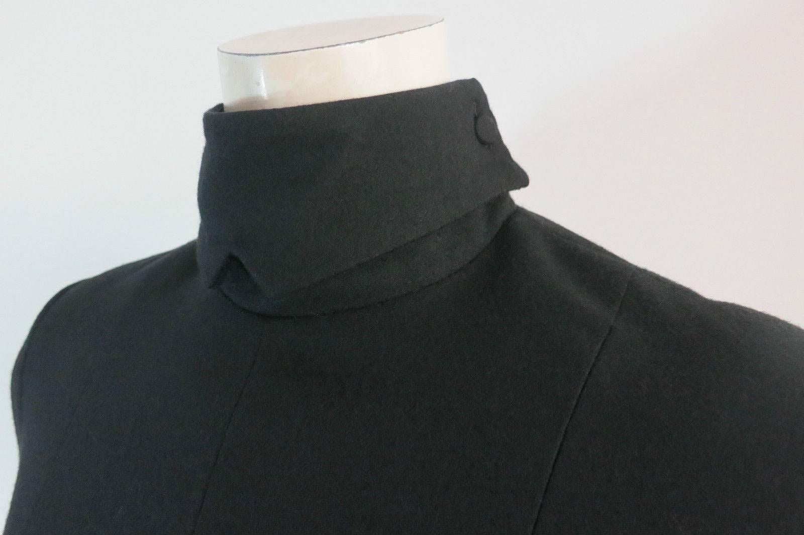 Women's OLIVIER THEYSKENS Black wool dress For Sale