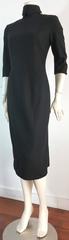 OLIVIER THEYSKENS Black wool dress