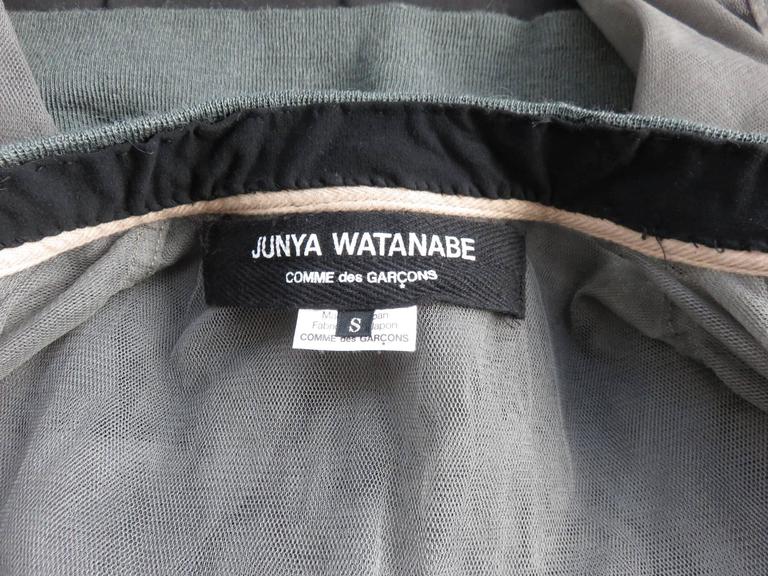 JUNYA WATANABE / COMME DES GARCONS Sheer tulle bomber jacket at 1stDibs