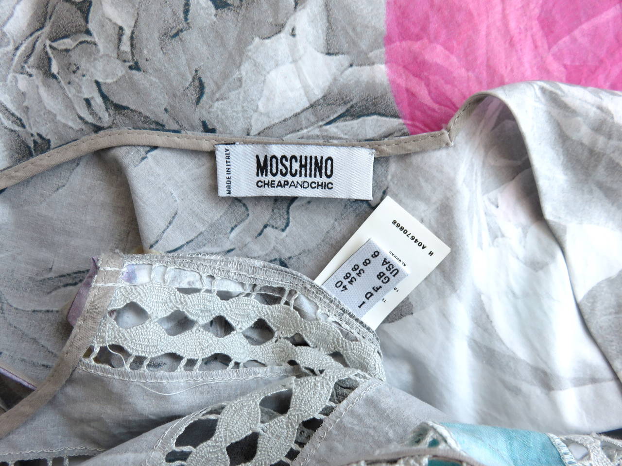 MOSCHINO Printed day dress 2