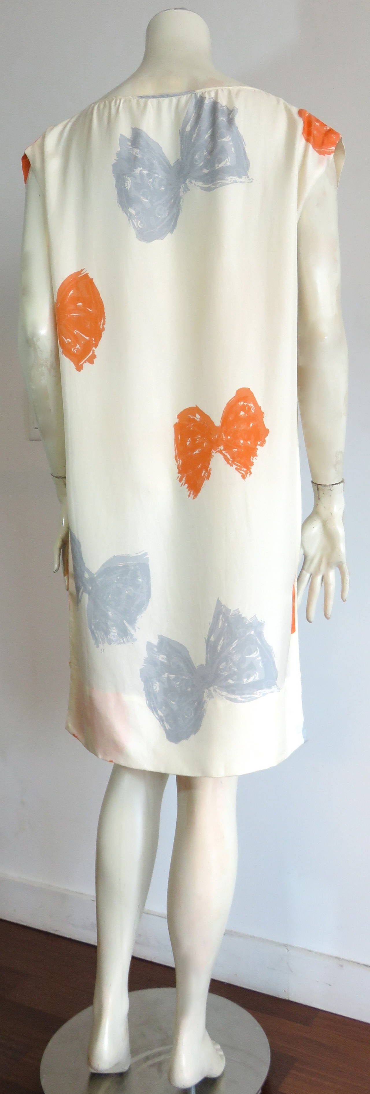 1960's BALENCIAGA Haute Couture silk tunic dress 1