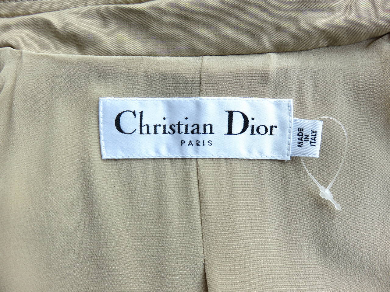 CHRISTIAN DIOR by John Galliano Cropped trench jacket - unworn 5