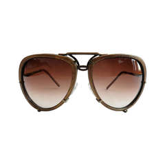 Vintage BOTTEGA VENETA Women's aviator sunglasses