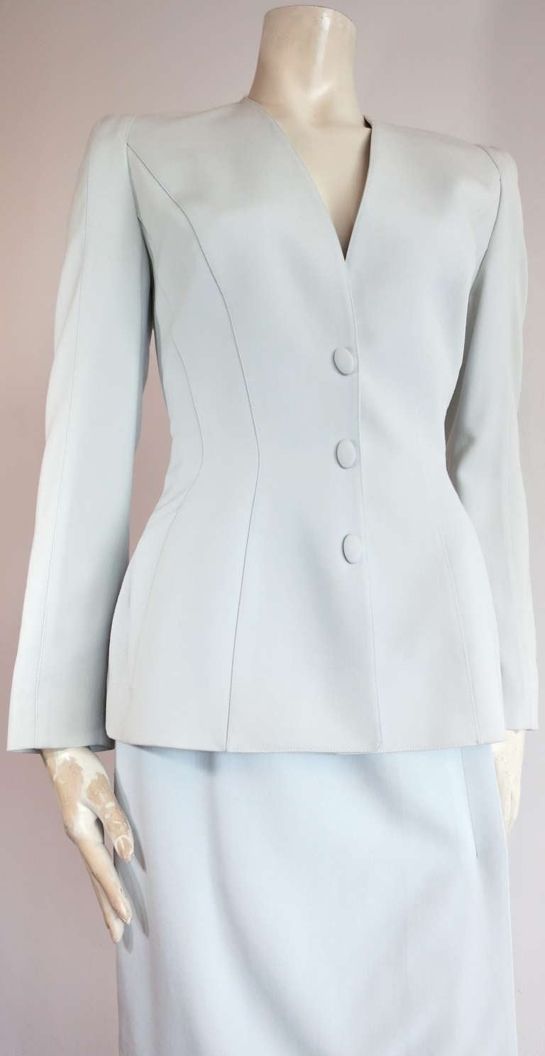Vintage THIERRY MUGLER Skirt suit