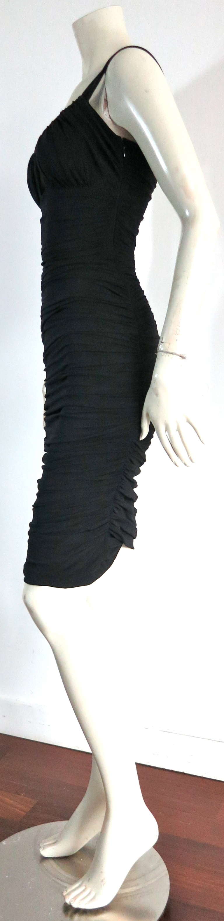 Women's VERSACE Ruched silk dress