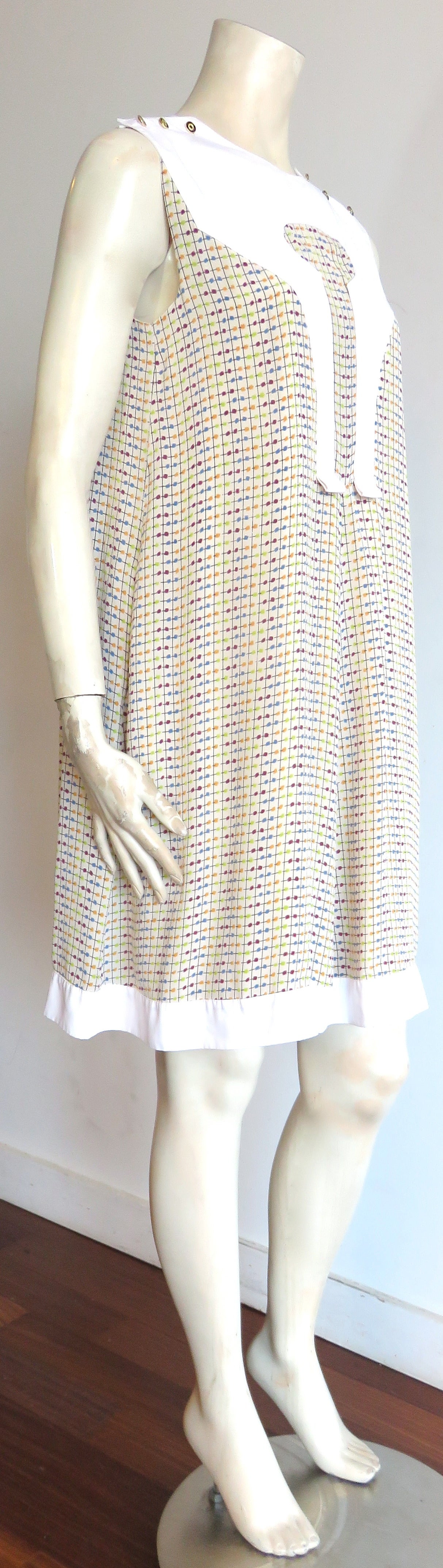 FENDI Printed silk dress 1