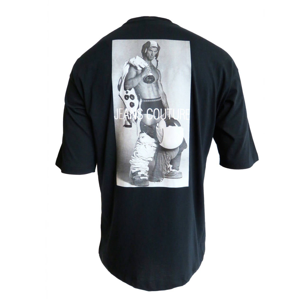 1990's VERSACE / BRUCE WEBER Men's 'Astro-stud' t-shirt - unworn