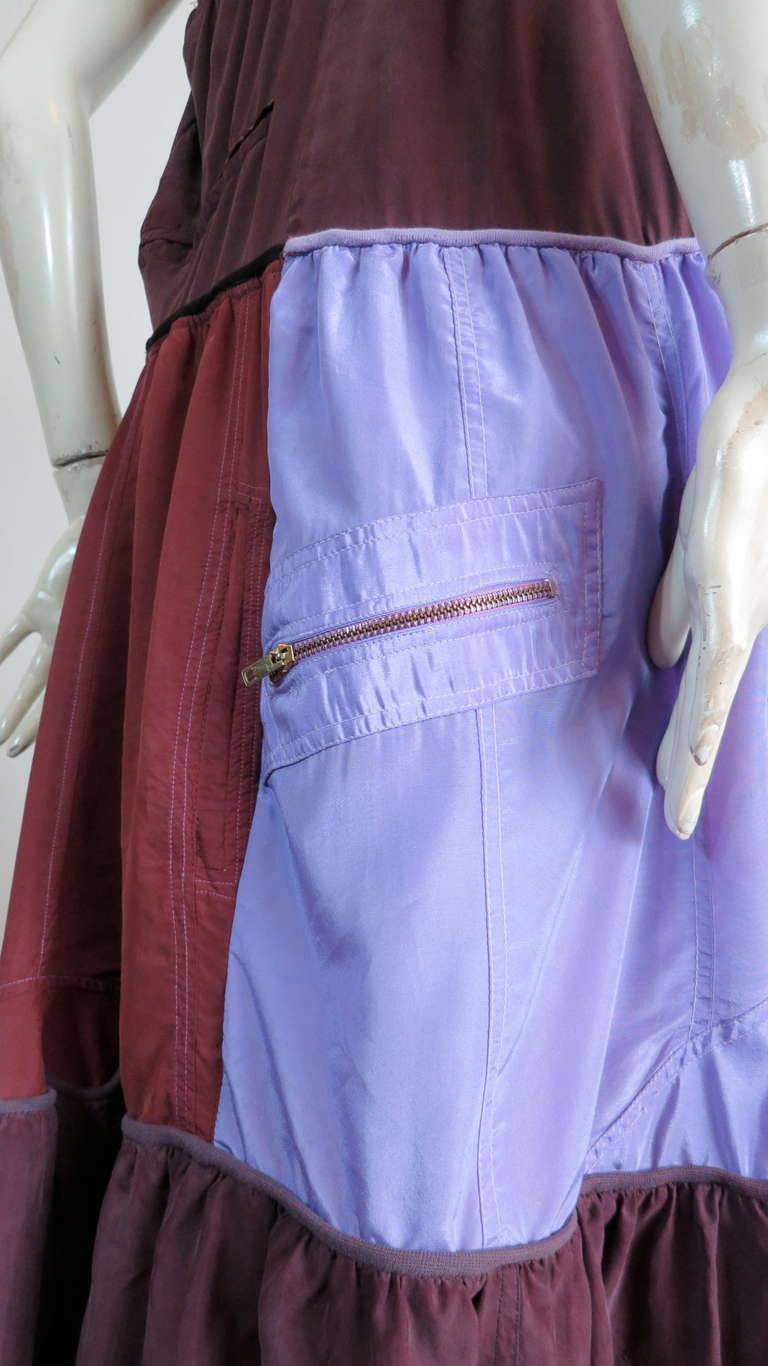 Original MARTIN MARGIELA “Artisanal” Silk pieced dress 1