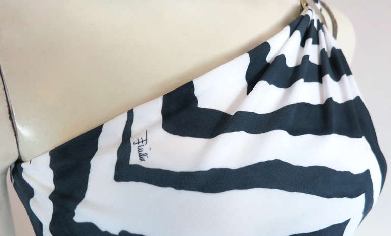 EMILIO PUCCI Signed zebra dress 2