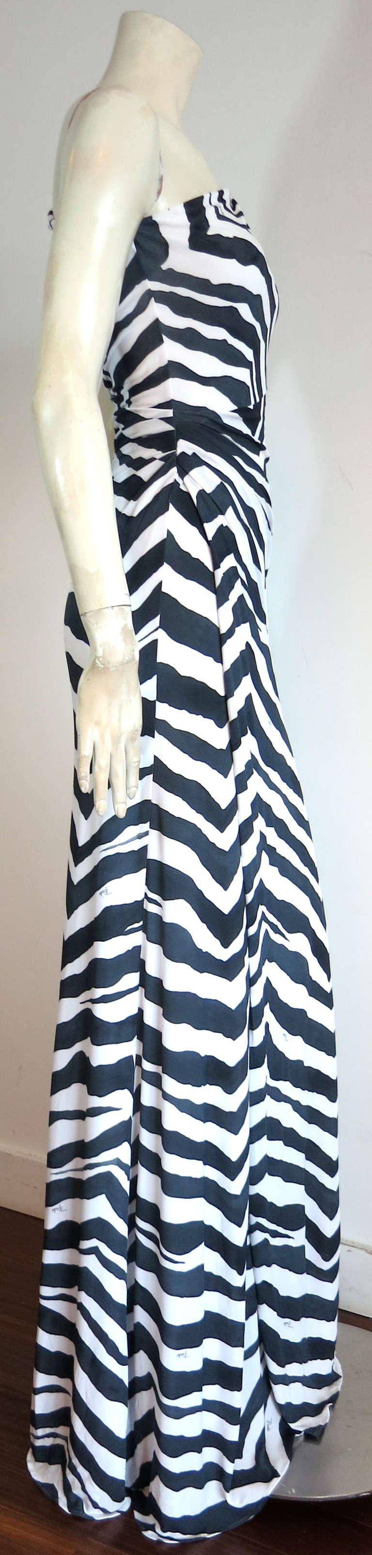 EMILIO PUCCI Signed zebra dress 4