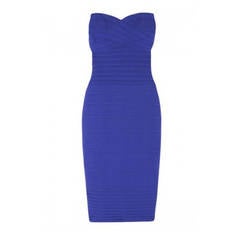 HERVE LEGER by Max Azria Nazik strapless bandage dress