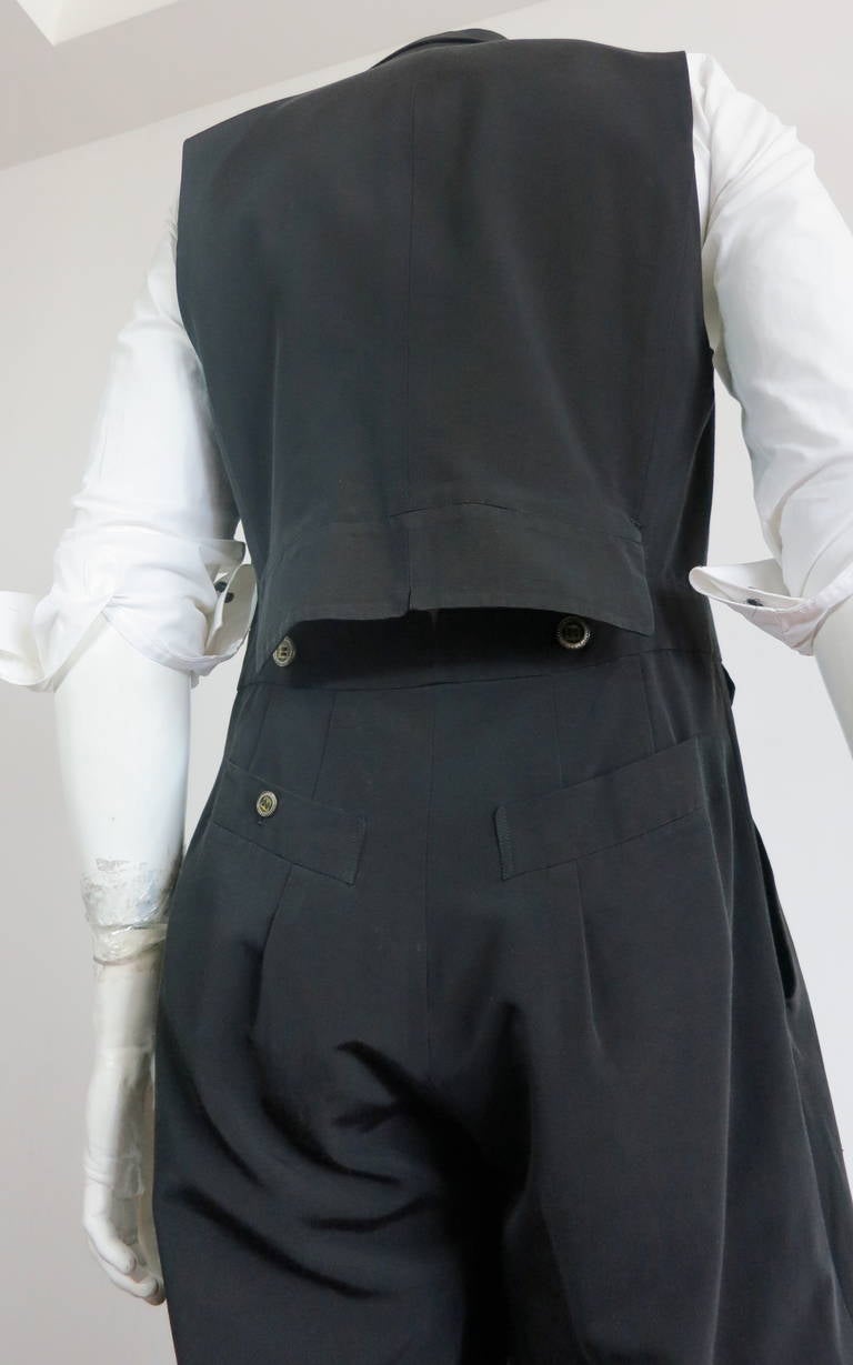 Vintage MATSUDA Men's tailored jumpsuit 2